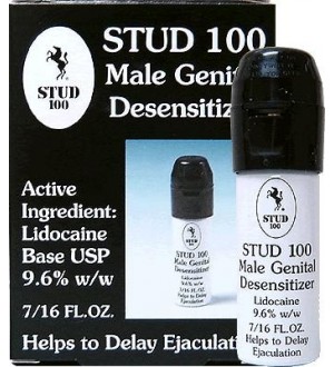 Spray retardante desensibilizante " Stud 100 " para eyaculación precoz