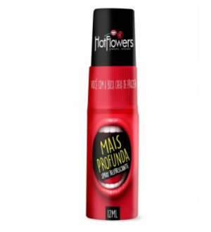 Spray refrescante desensibilizante para sexo oral "Mais Profunda"