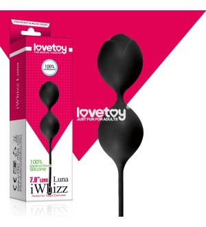 Bolas chinas,geisha, para ejercicios Kegel o pompoarismo " iWhizz Luna "