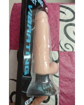 Vibrador realista con base de succión SKINSATIONS SOAKING WET