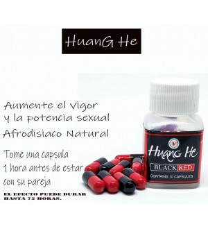 Potenciador masculino Huang He BlackRed