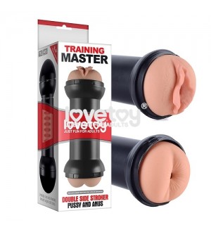 Masturbador Vagina y Ano tipo linterna Traning Master Double Side Stroker Pussy and Anus