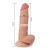 Dildo consolador realista deslizante 7.5'' Sliding Skin Dual Layer Dong