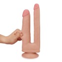 Consolador para doble penetración Skinlike Double Penetration Soft Cock