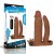 Funda o extensión de pene con dildo para doble penetración Pleasure X Tender Vibrating Double Penis Sleeve