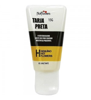 Gel excitante unisex con toque picante TARJA PRETA