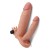 Funda de pene para doble penetración 1" Pleasure X Tender Vibrating Double Penis Sleeve