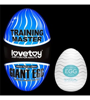 Huevo Masturbador Giant Egg Climax Spirals Edition