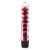 Vibrador con funda de silicona Cristal Waves Red