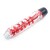 Vibrador con funda de silicona Cristal Waves Red