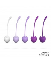 Set de 5 bolas para ejercicios kegel con diseño de Cherry