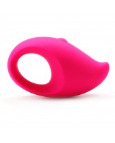 Anillo vibrador de silicona recargable de 5 velocidades
